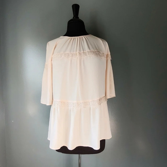 *NWT* Mossimo Supply Co Crepe Blouse - Picture 1 of 5